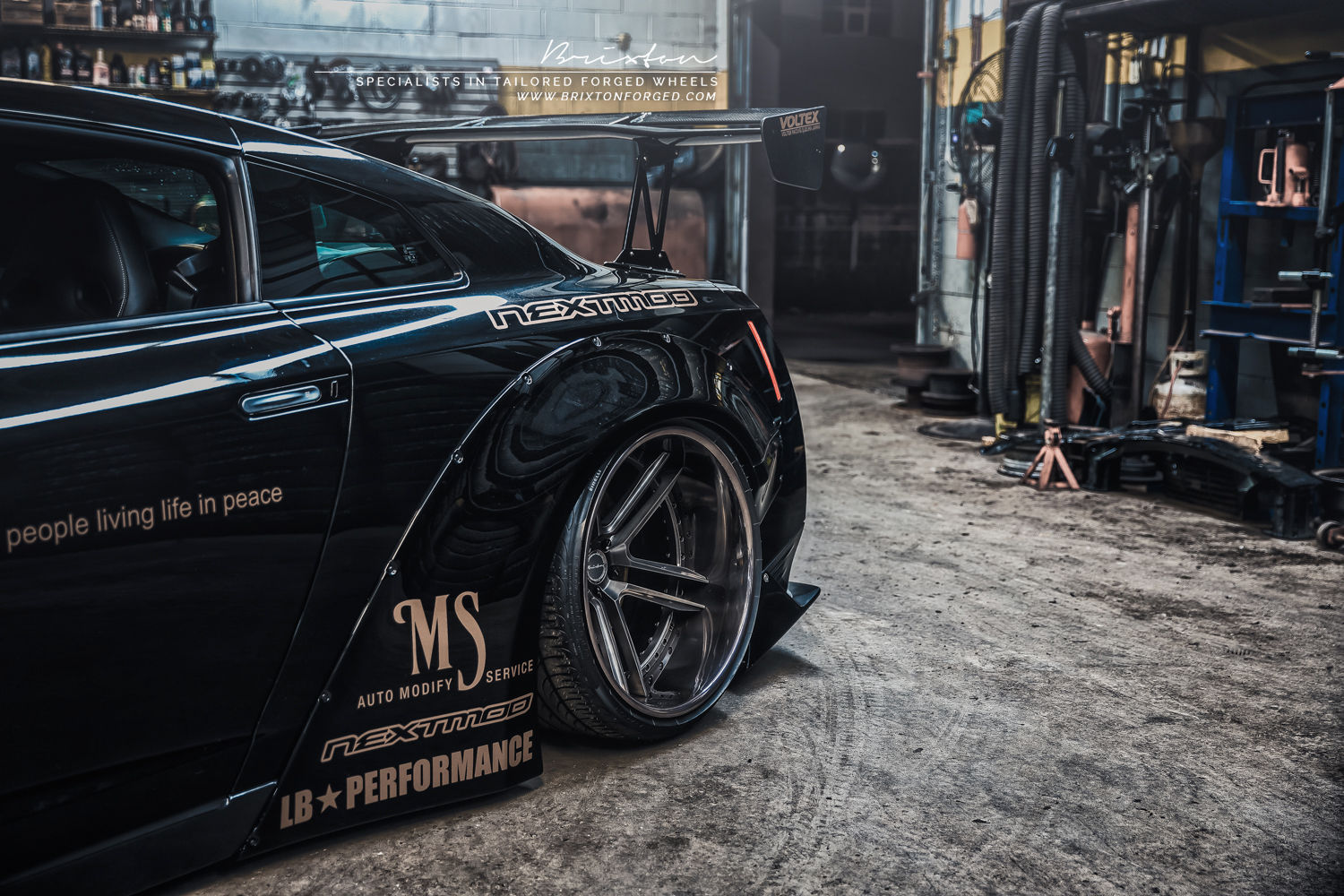 2015 Nissan GT-R | Brixton Forged - Liberty Walk GT-R