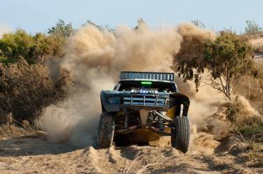 Off Road Racer Heavy on Rigid Industries LED Lights