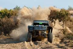 Off Road Racer Heavy on Rigid Industries LED Lights