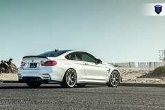 BMW M4 - White Rear Angled Side