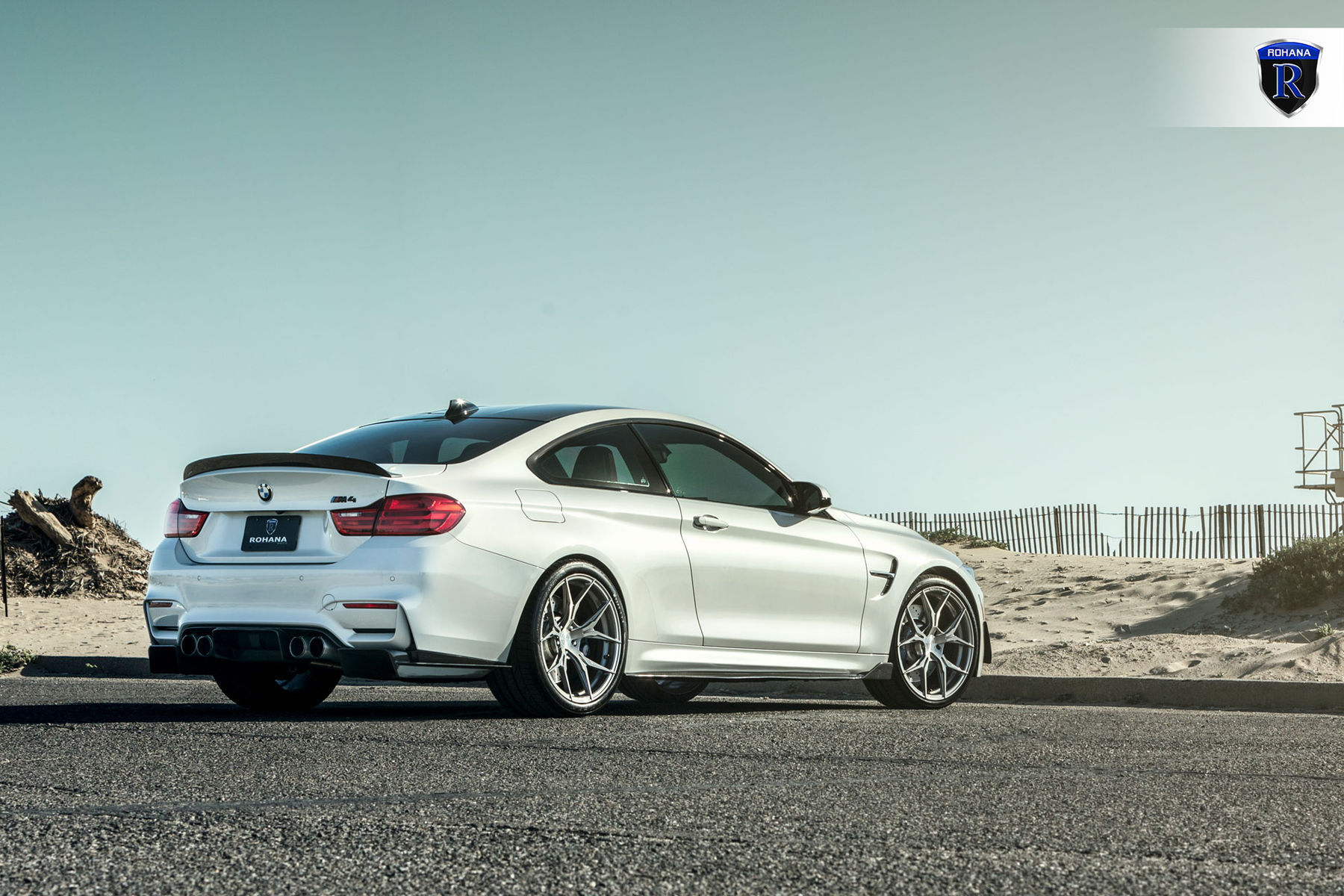 2016 BMW M4 | BMW M4 - White Rear Angled Side