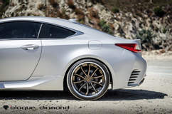 2015 Lexus RC350 F Sports Fitted With 20 Inch BD-23’s in Bronze w/ Chrome SS Lip