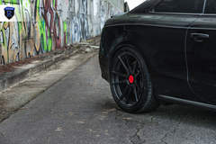 Black Audi S5 - Spokes