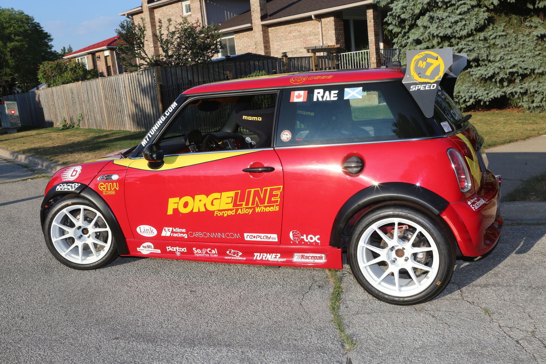    | Ian Rae’s Mini Cooper RSR on Forgeline One Piece Forged Monoblock GS1R Wheels