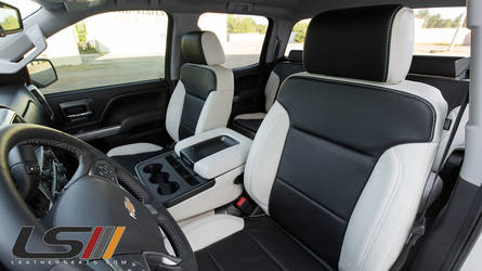 2015 Chevrolet Silverado 1500 | 2016 Chevy Silverado Interior By LeatherSeats.com