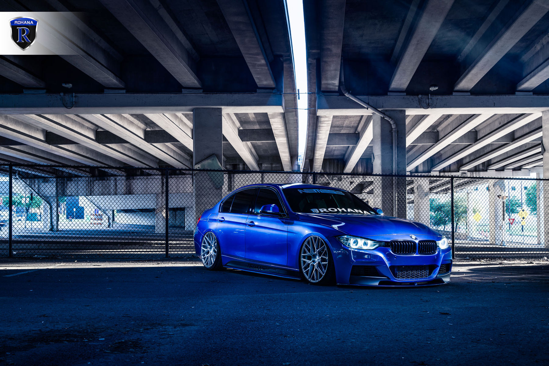 2016 BMW 3 Series | Blue 3 Series - Headlights