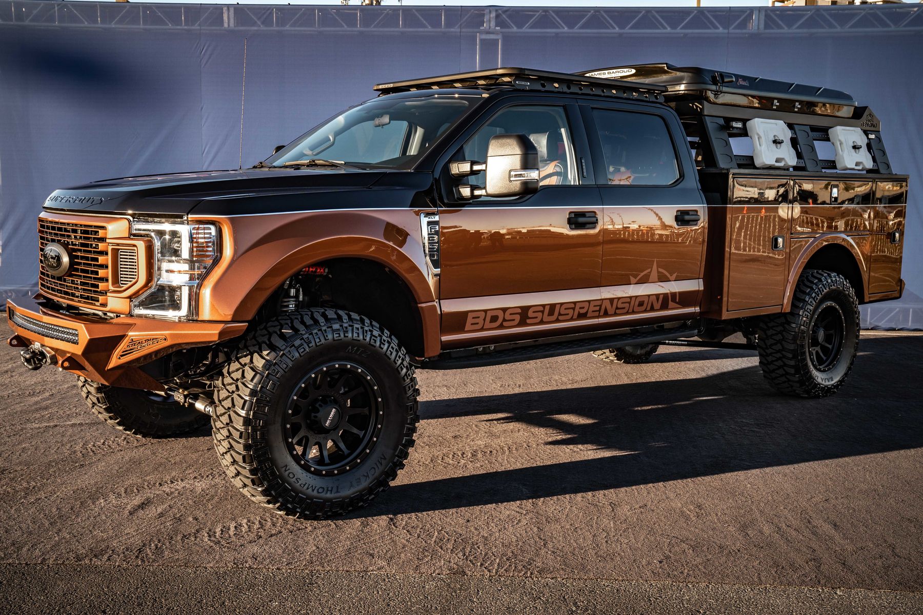 2020 Ford F-350 | 2020 Ford F-350 Crew Cab XLT FX4 by BDS Suspension - front 3/4 shot