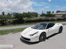 Ferrari 458 on HRE P40SC