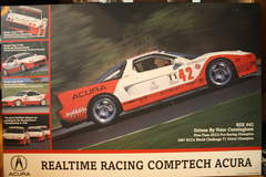 1997 World Challenge Champion Peter Cunningham and the RealTime Racing Acura NSX on Forgeline RS Wheels