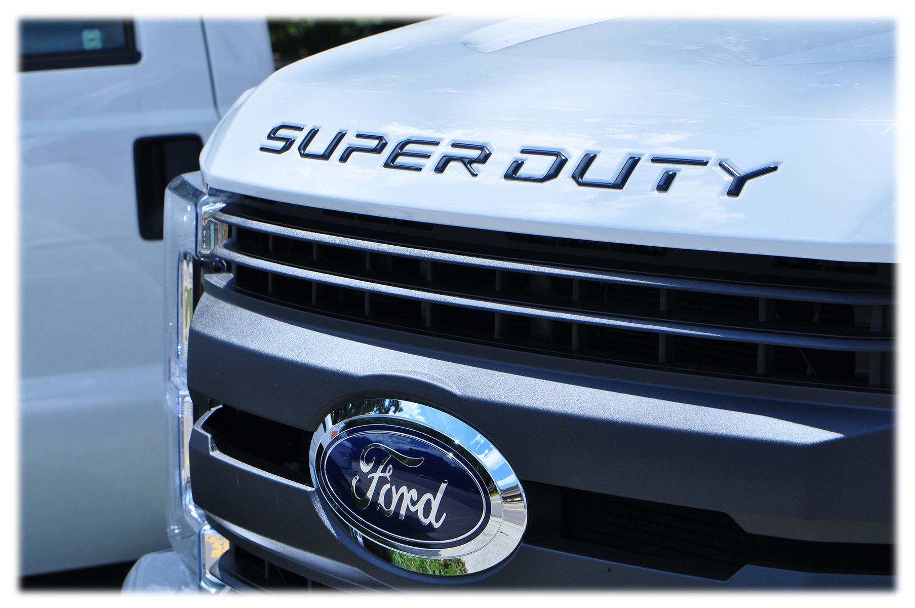 2017 Ford E-250 | 2017 Ford Super Duty - Hood Inserts