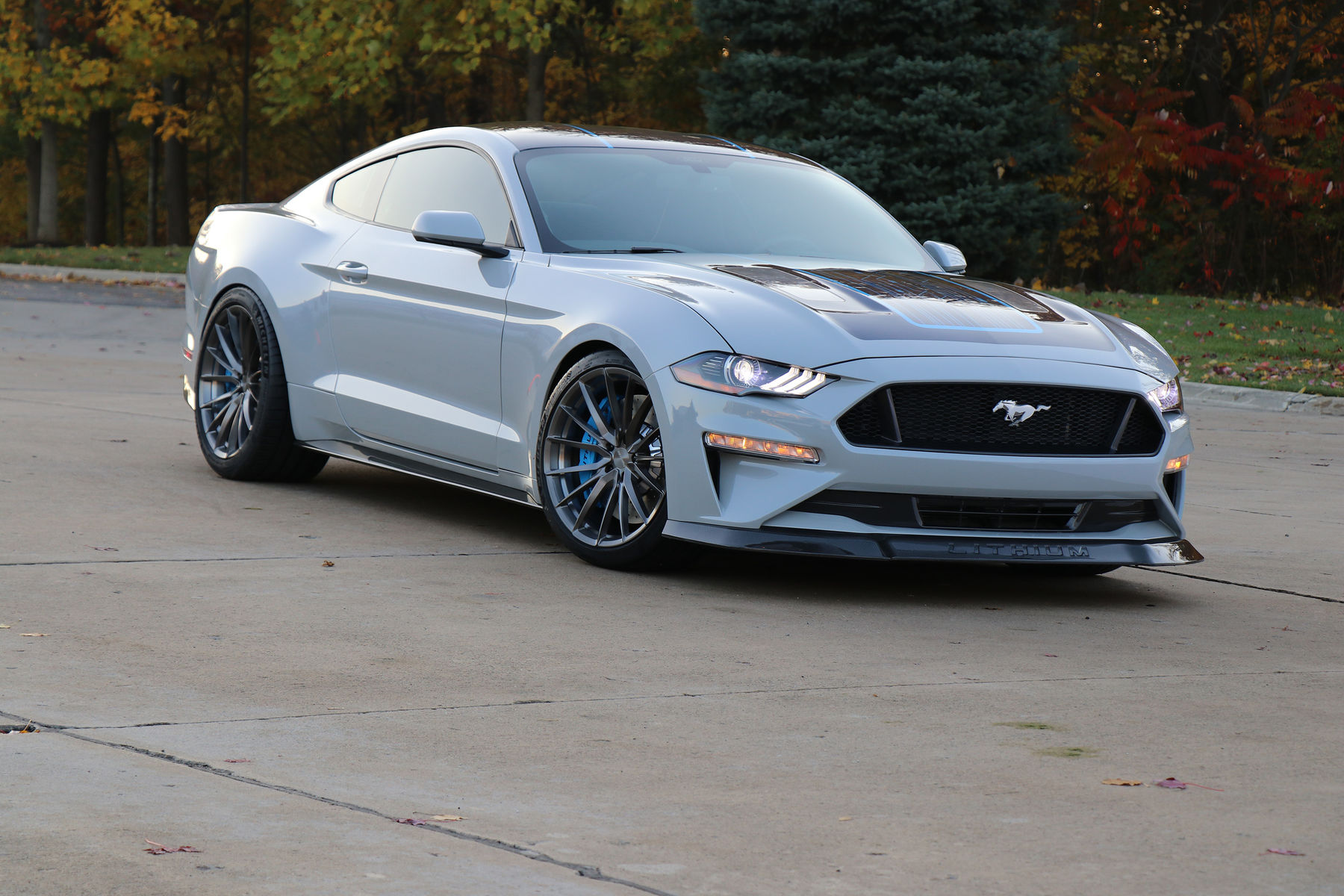 2019 Ford Mustang | 2019 Ford Mustang Fastback “Lithium” By Webasto Customized Solutions - Front 3/4