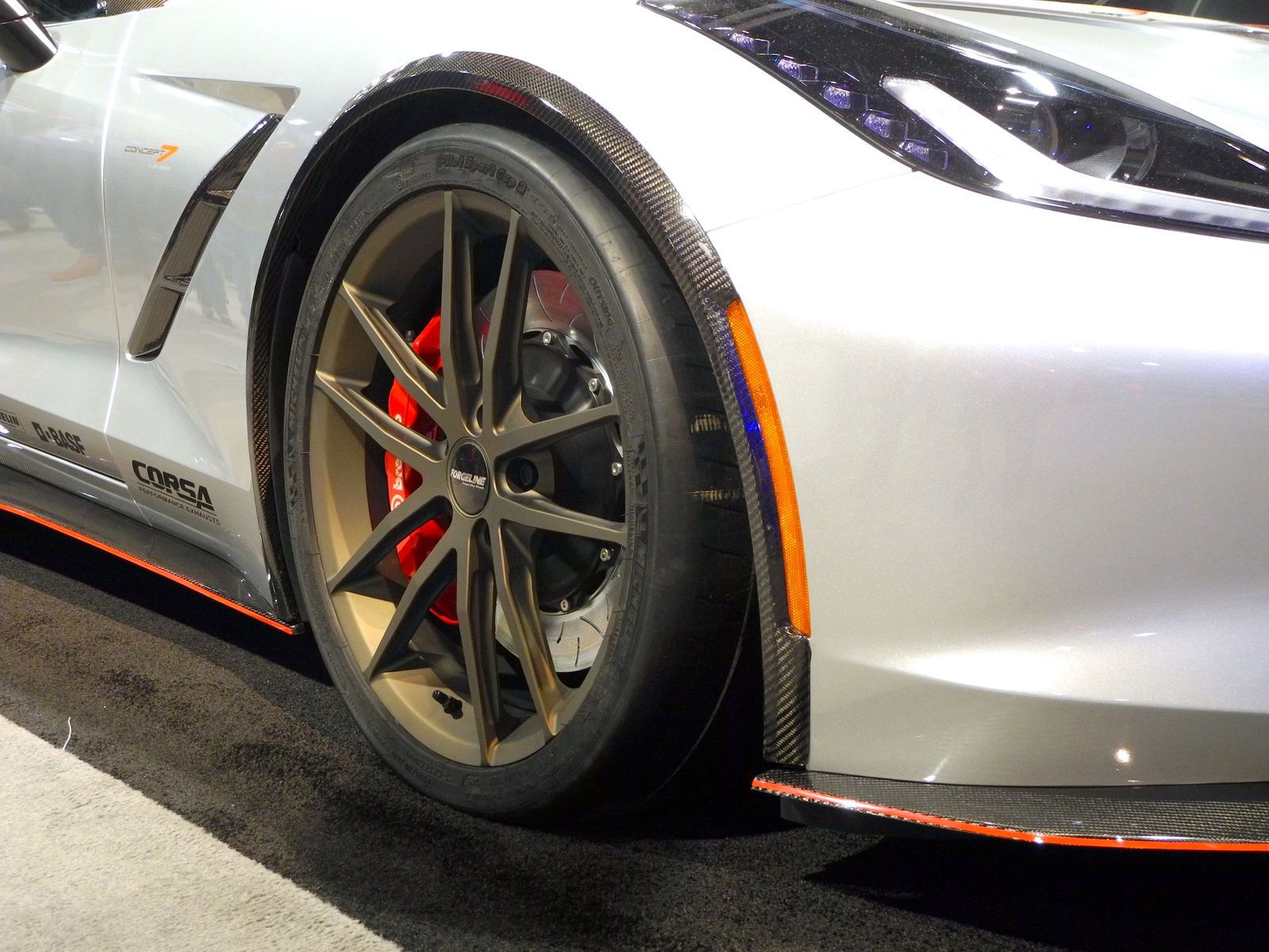 2015 Chevrolet Corvette | Nowicki Autosport Design Concept 7 Corvette on Forgeline One Piece Forged Monoblock AR1 Wheels