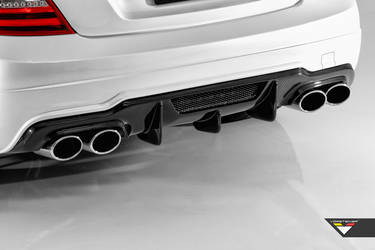 C63 AMG Coupe Rear Diffuser