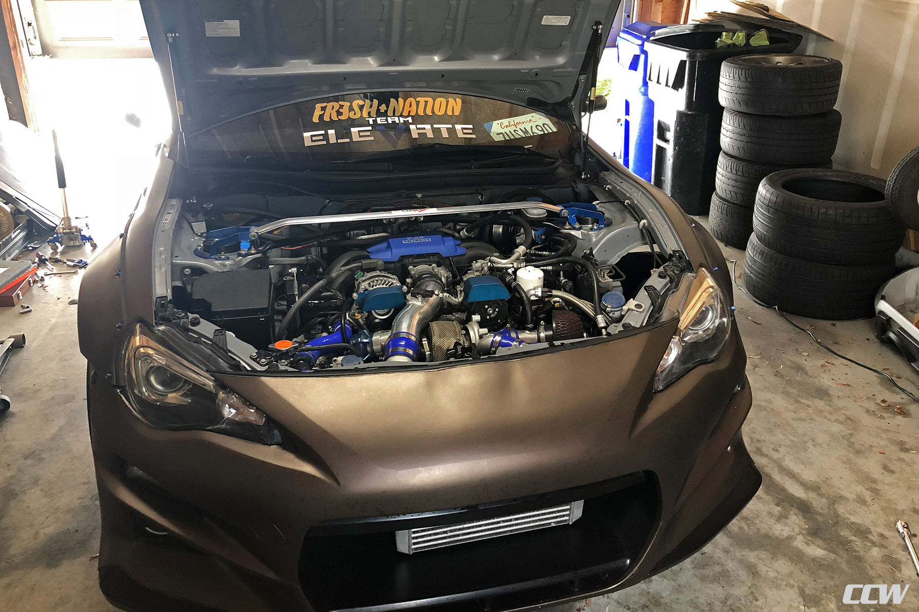 Subaru BRZ | Rocketbunny Subaru BRZ - CCW D11L Forged 3 Piece Wheels