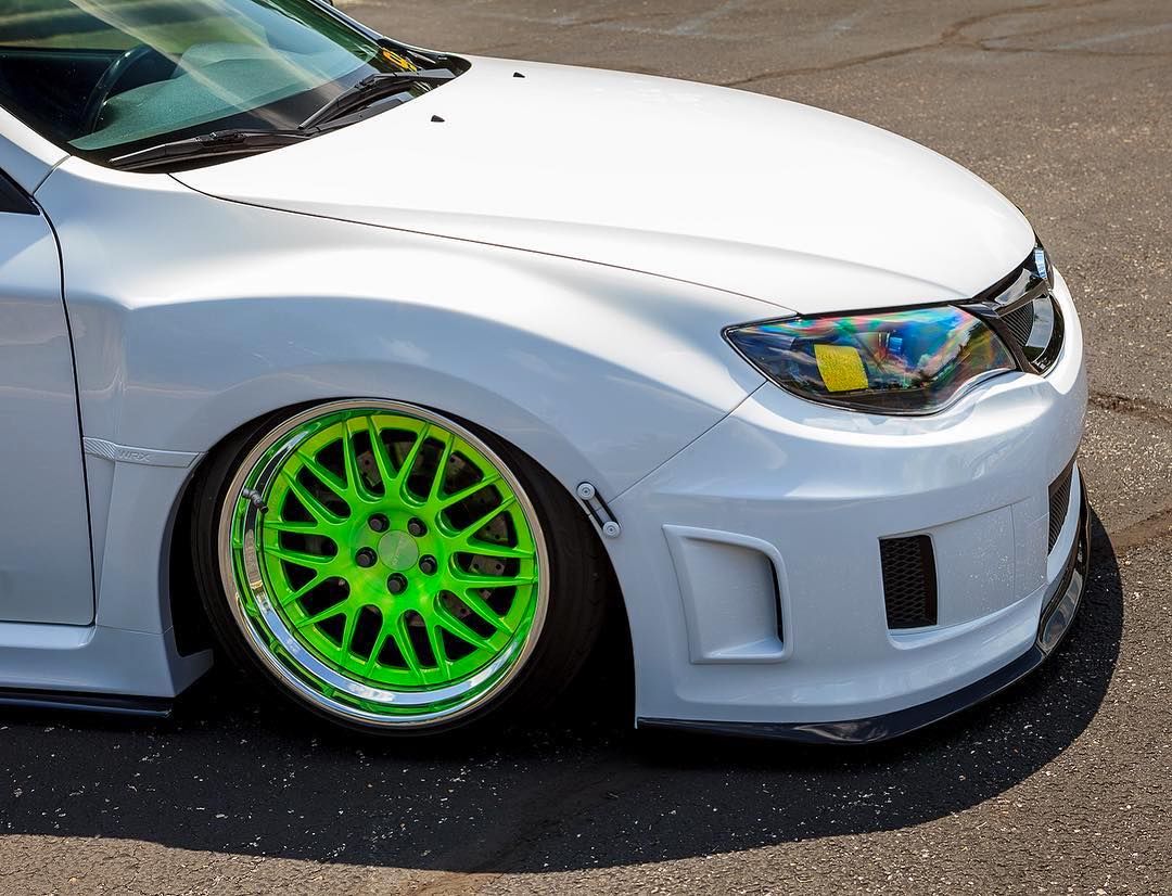 2012 Subaru WRX | Corey West's Slammed Subaru WRX on Forgeline GX3 Wheels