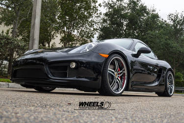 2014 Porsche Cayman S | Our client's Porsche Cayman S with 20" COR Brava wheels