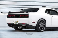 Dodge Challenger Hellcat on Velgen Wheels VMB9 Matte Gunmetal 22x9 & 22x10.5