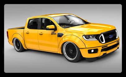 2019 Ford Ranger | 2019 Ford Ranger XLT Sport SuperCrew 4x2 By Tjin Edition - Rendering