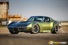 Garrett Randall’s “Rambo” 1970 Corvette Stingray on Forgeline GA3R Wheels