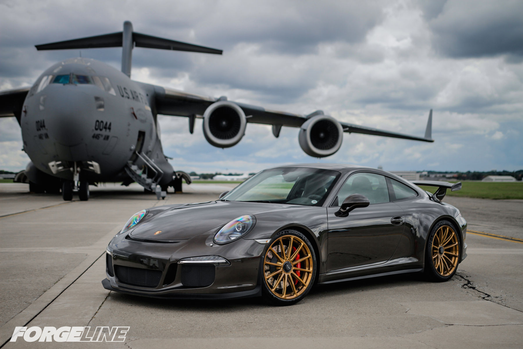 2015 Porsche 911 | Jim Schardt's Porsche 991 GT3 on Forgeline One PIece Forged Monoblock GT1 Wheels