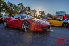 Ferrari 458 at Sunrise