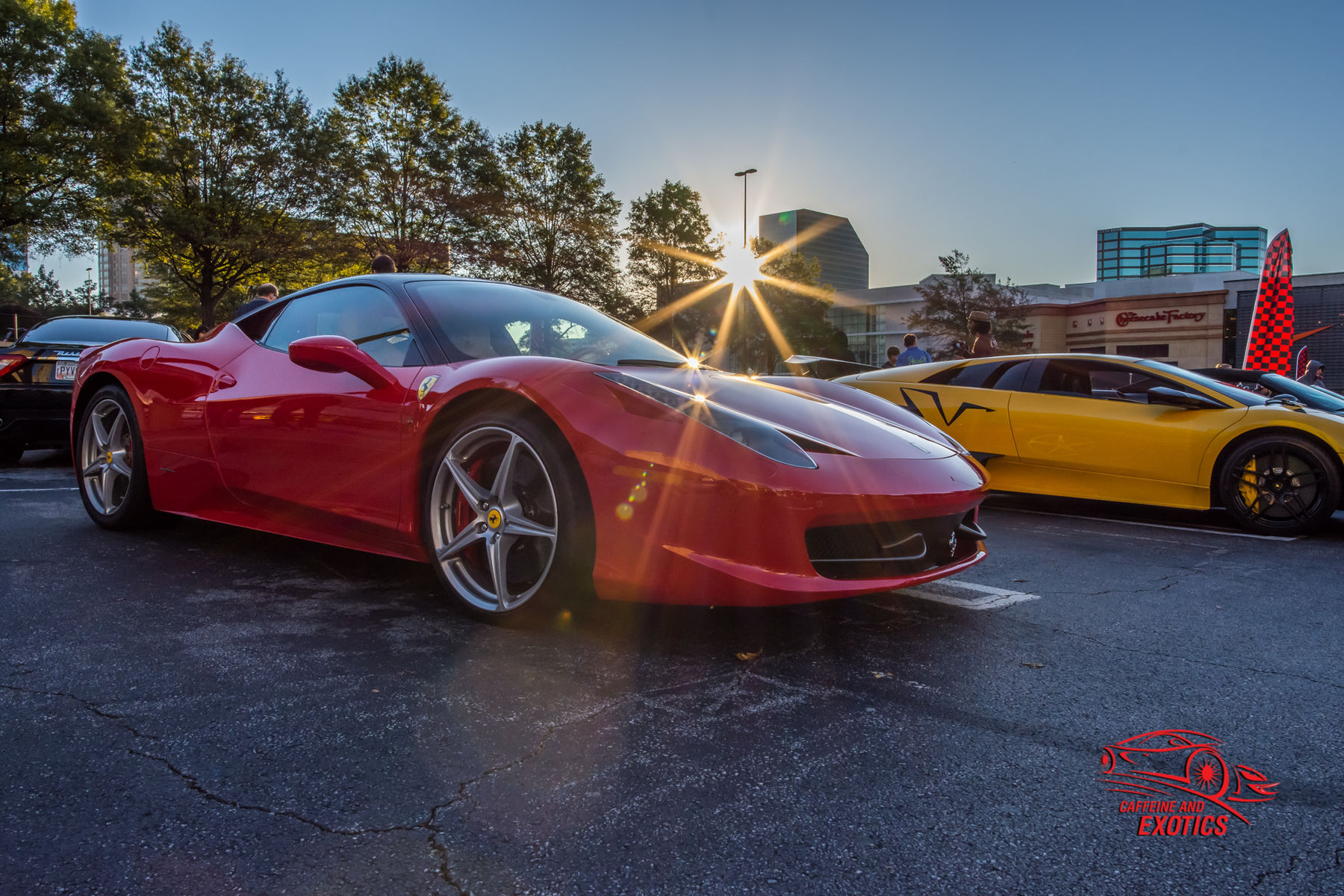  Ferrari 458 Italia | Ferrari 458 at Sunrise