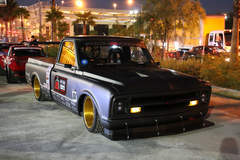 1972 Chevy C10-R Spectre SEMA Show Booth Truck