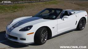 60th Anniversary 427 Convertible Collector Edition C6 Corvette on Forgeline One Piece Forged Monoblock AR1 Wheels