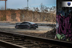 Black Audi S5 - Far Away Side Shot