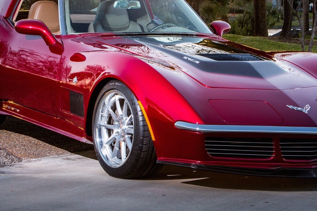 1972 Chevrolet Corvette Stingray | Keith Standish's 1972 Corvette Stingray on Forgeline RB3C Wheels