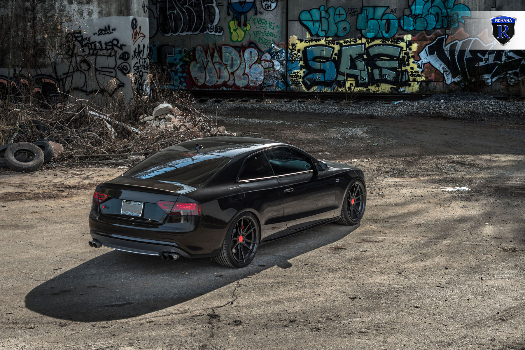2016 Audi S5 | Black Audi S5 - Rear Top View