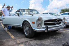 A classic beautiful Mercedes!