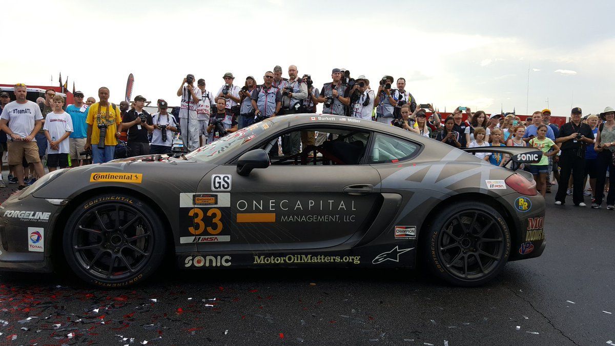 Porsche Cayman | CJ Wilson Wins IMSA CTSC GS at VIR in Porsche Cayman GT4 Clubsport on Forgeline One Piece Forged Monoblock GS1R Wheels