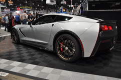 2014 C7 Corvette Stingray at the Mobil 1 Booth