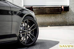 2014 Grey Mercedes-Banz S63 | Savini Wheels SV51-C