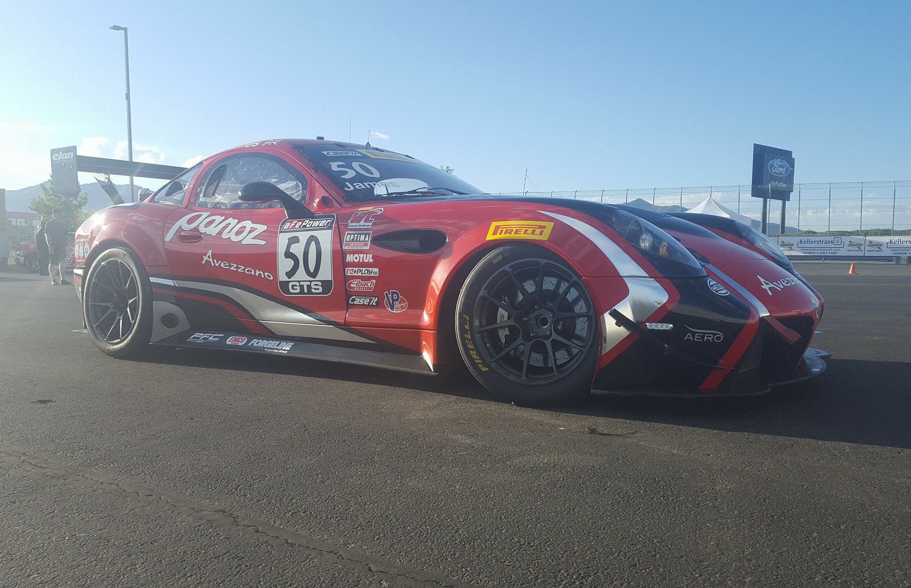 2017 Panoz | Panoz Wins Grand Prix of Utah on Forgeline One Piece Forhged Monoblock GS1R Wheels