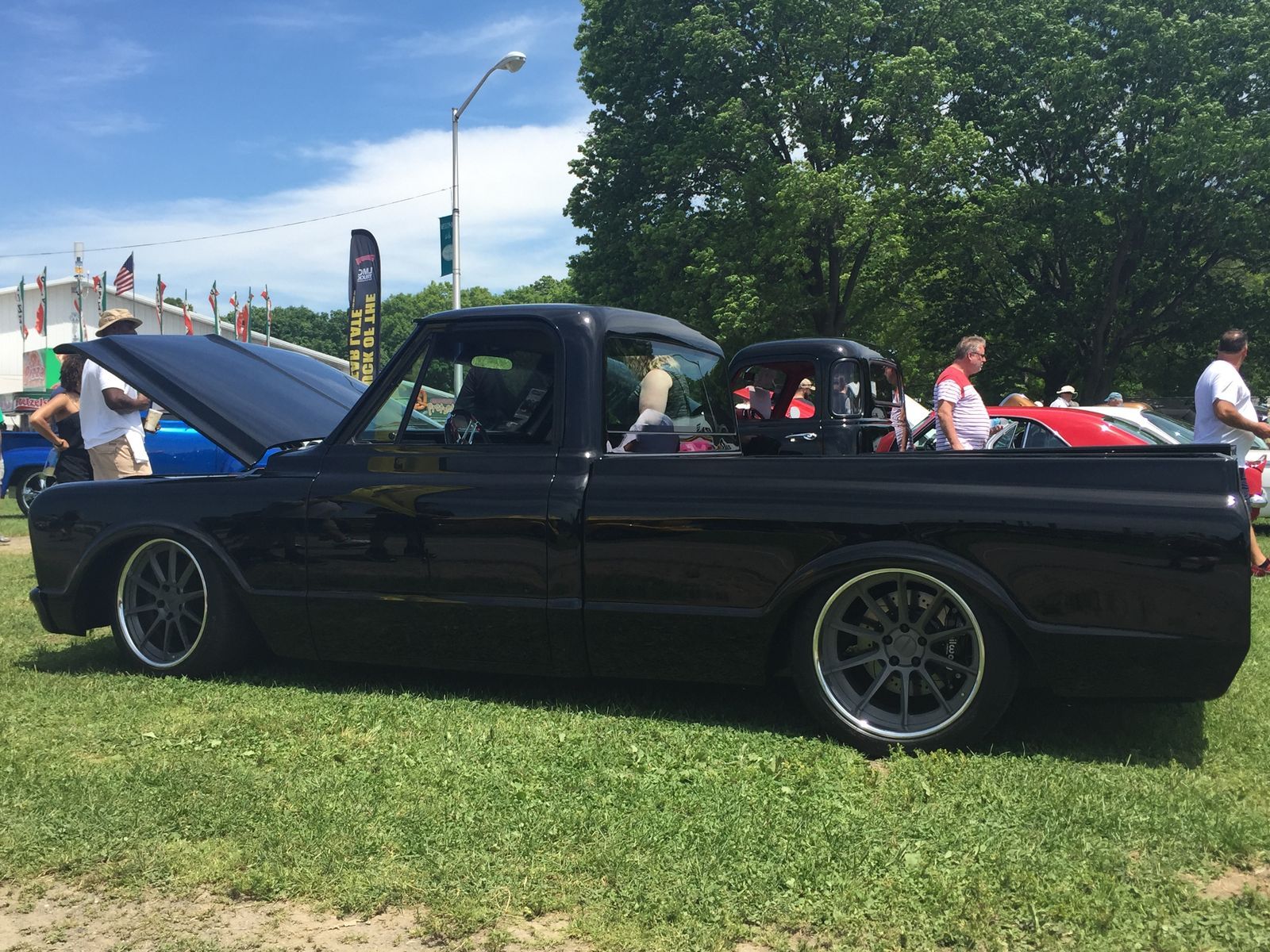 1970 Chevrolet C-10 | Steve & Danielle Locklin's '70 Chevy C10 on Forgeline RB3C Wheels Wins Builder's Choice at Goodguys East Coast Nationals