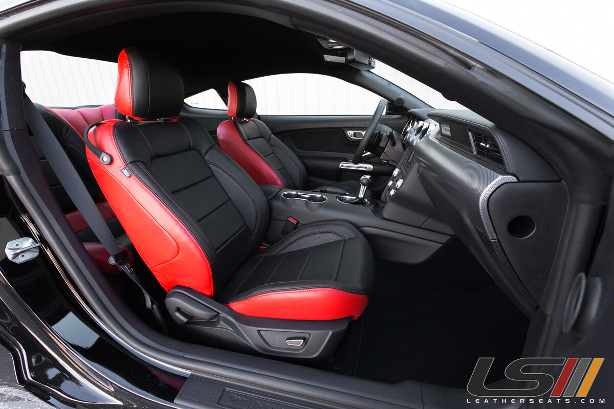 2017 Ford Mustang | 2017 Mustang GT Leather Interior By LeatherSeats.com
