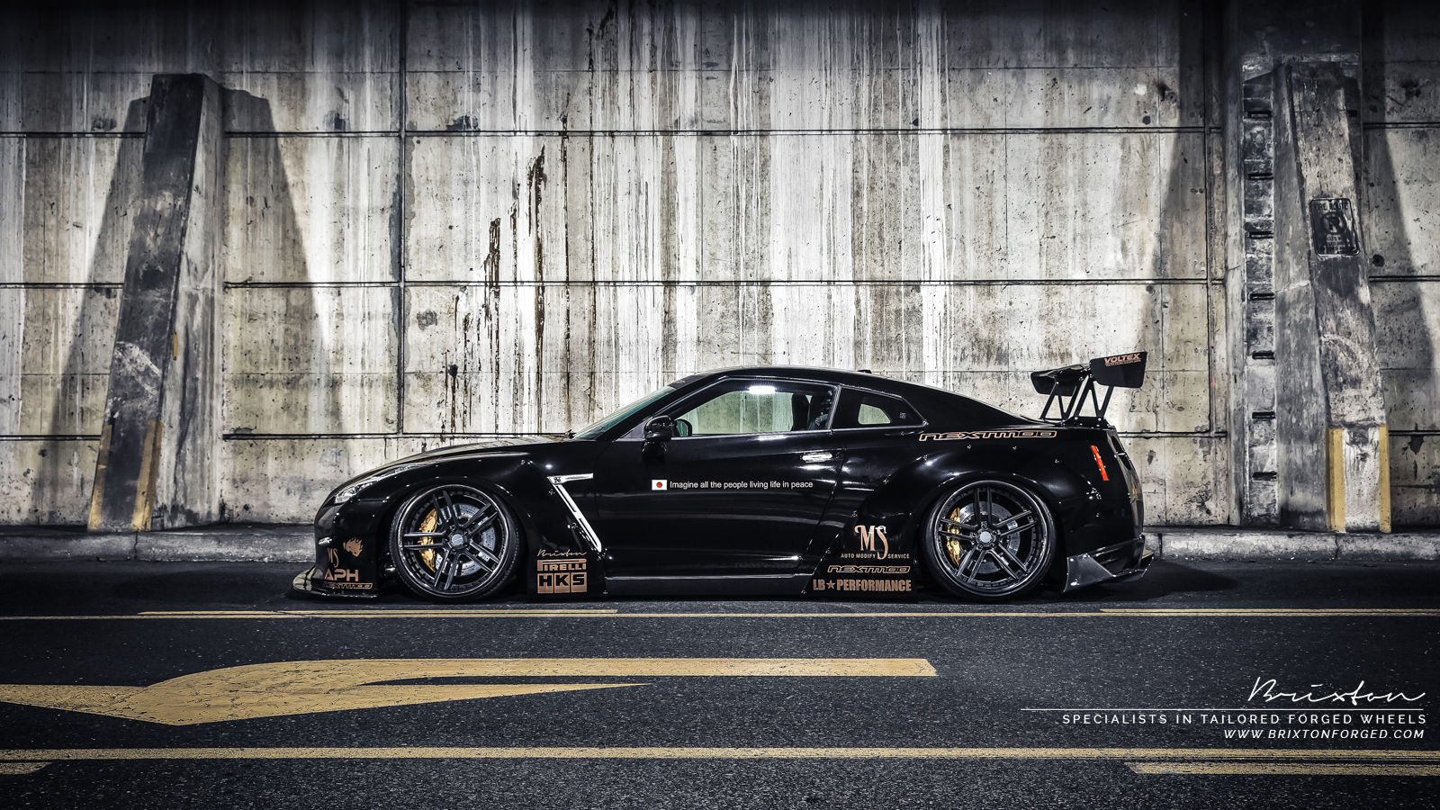 2015 Nissan GT-R | Brixton Forged - Liberty Walk GT-R