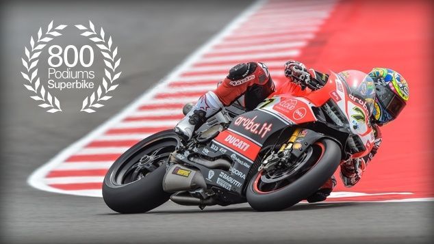 2015 Ducati Panigale R | Chaz Davies takes the 800th podium for Ducati in World Superbike