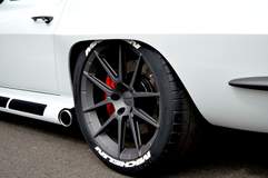 Steve Locklin's Pro-Touring 1964 Corvette Stingray on Forgeline One Piece Forged Monoblock GA1R Wheels