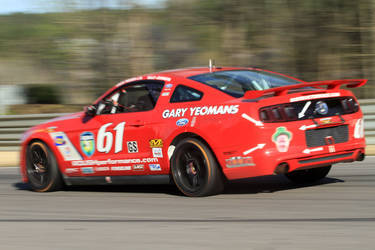 Continental Tire beginning their debut at Barber in the 61 car. 