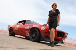 Mary Pozzi & Her Camaro on Forgeline GA3 Wheels