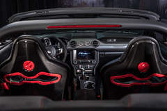 2017 Ford Mustang GT Convertible by Classic Design Concepts and Sparco USA - Convertible Interior #FordSEMA