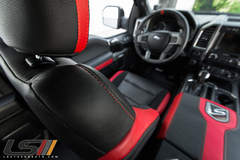 2017 Ford F-150 Raptor Interior By LeatherSeats.com