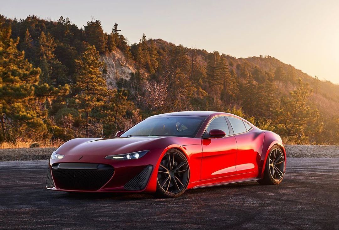 2020   | Drako Motors Electric GTE on Forgeline One Piece Forged Monoblock Wheels