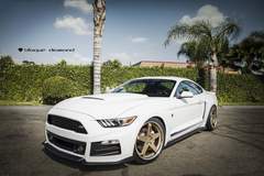 2015 Ford Mustang Roush Fitted With 20 Inch BD-21’s in Bronze with Chrome SS Lip