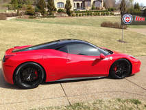 Ferrari 458 on HRE P107