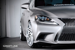 '14 Lexus IS350 F Sport on Concept One CS20's