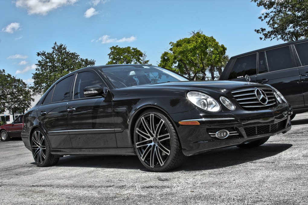 2010 Mercedes-Benz E-Class | Mercedes E-Class 320 on Ruff Racing R955's